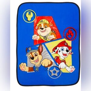 NEW Paw Patrol Silky Soft Plush Throw, 40 x 50, Nickelodeon